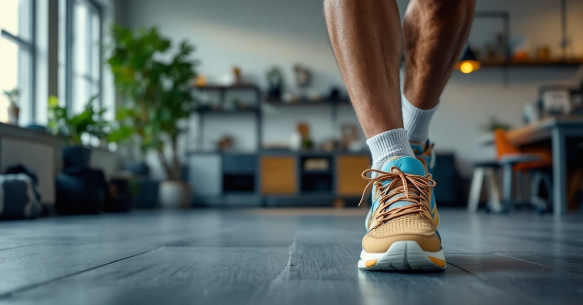 Coureur effectuant des exercices de renforcement musculaire pour améliorer ses performances en course à pied