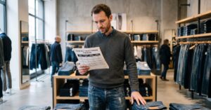 Guide des tailles homme pantalon : mesures et conversions pour bien choisir sa taille